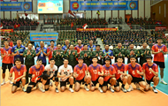 Defense Minister attends opening ceremony of ASEAN Armies’ Open Volleyball Tournament 2026